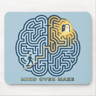 Mousepad Mente Sobre Labirinto – Labirinto Cerebral Inspira