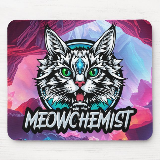 Mousepad (MEOWCHEMIST CRYSTAL) (Frente)
