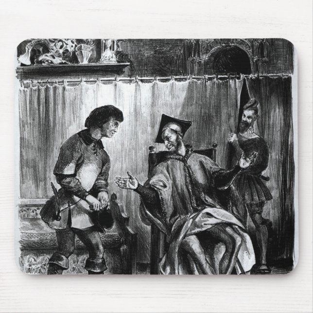 Mousepad Mephistopheles e o aluno (Frente)