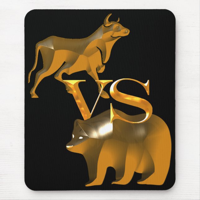 Mousepad Mercado Da Bull Vs Bear (Frente)