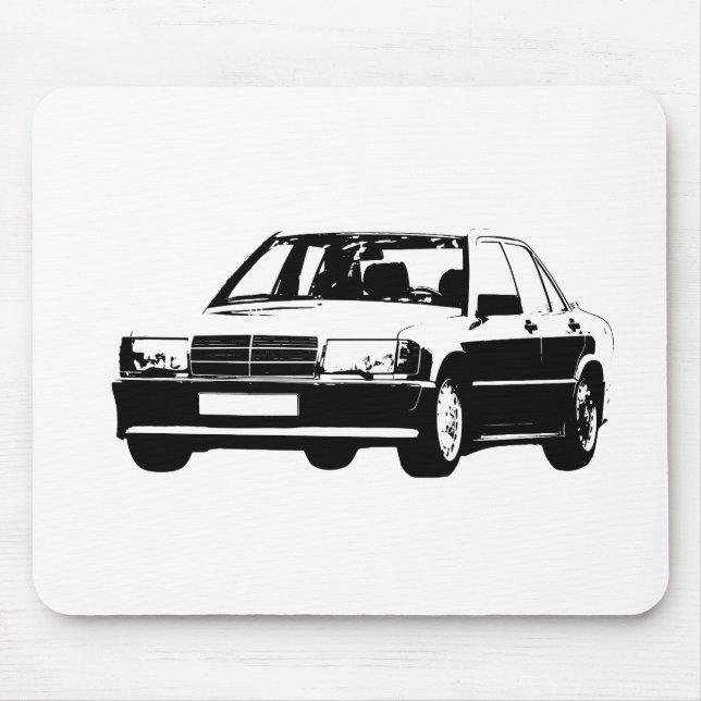 Mousepad Mercedes-Benz-190E (Frente)