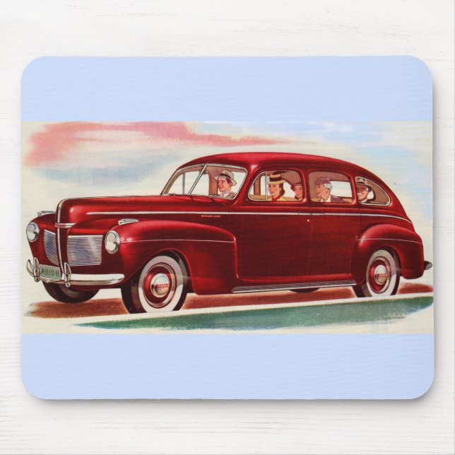 Mousepad Mercúrio vermelho 1941 8 (Frente)