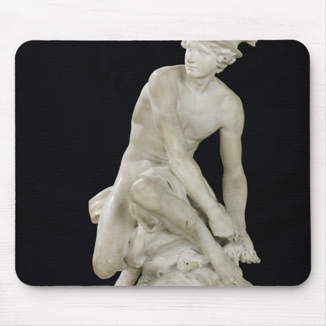 Mousepad Mercury que une suas sandálias voadas, 1744 (Frente)