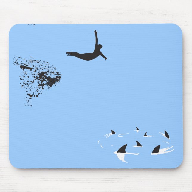 Mousepad mergulho de cisne (Frente)