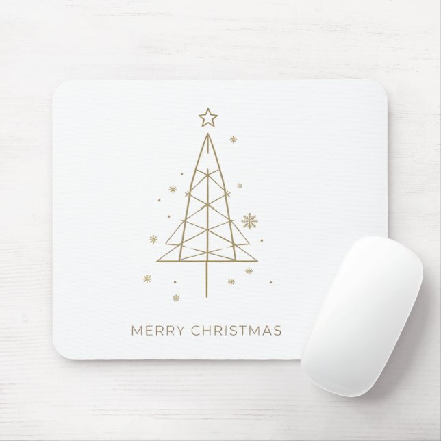 Mousepad Merry Christmas Design (Com mouse)
