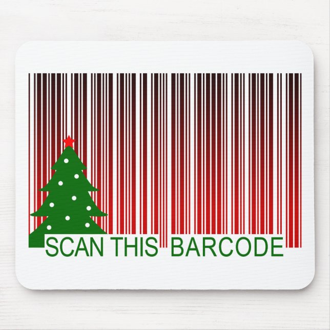 Mousepad MERRY XMAS : analisar este código de barras (Frente)