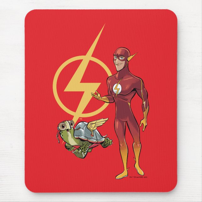 Mousepad Merton e o Flash (Frente)