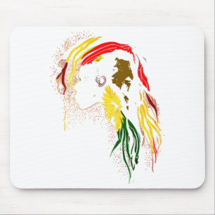 Mousepad Mês da História Afro-Americana Ancestrais Afro-Ame