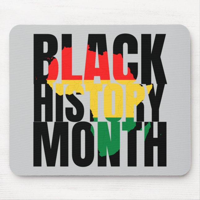 Mousepad Mês da História Negra (Frente)