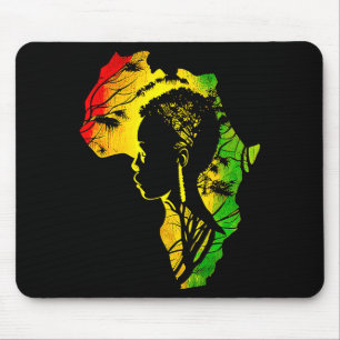 Mousepad Mês da História Negra Ancestrais Afro-Americanos R