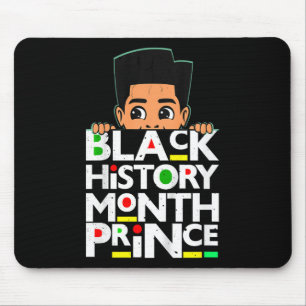 Mousepad Mês da História Negra das Crianças Príncipe Melani