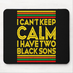 Mousepad Mês da História Negra Não Posso Manter a Calma Ten
