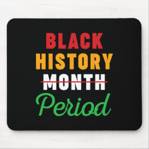 Mousepad Mês da História Negra Período Mulheres Afro-Americ