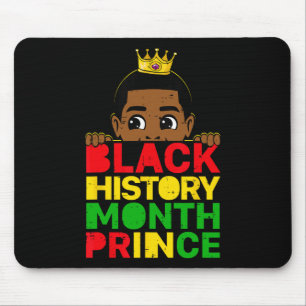 Mousepad Mês da História Negra Príncipe Africano Melanina M