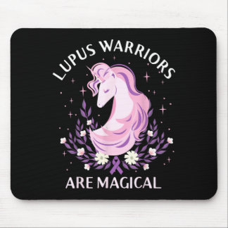 Mousepad Mês de Conscientização do Lúpus Guerreiros do Lúpu
