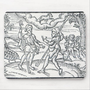 Mousepad Mês de março, 'do Shepheardes Calendar