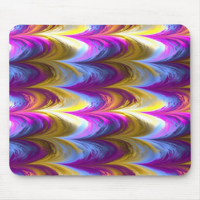 Mousepad Mesa de Mouse Fractal Marble 8-2 (Frente)
