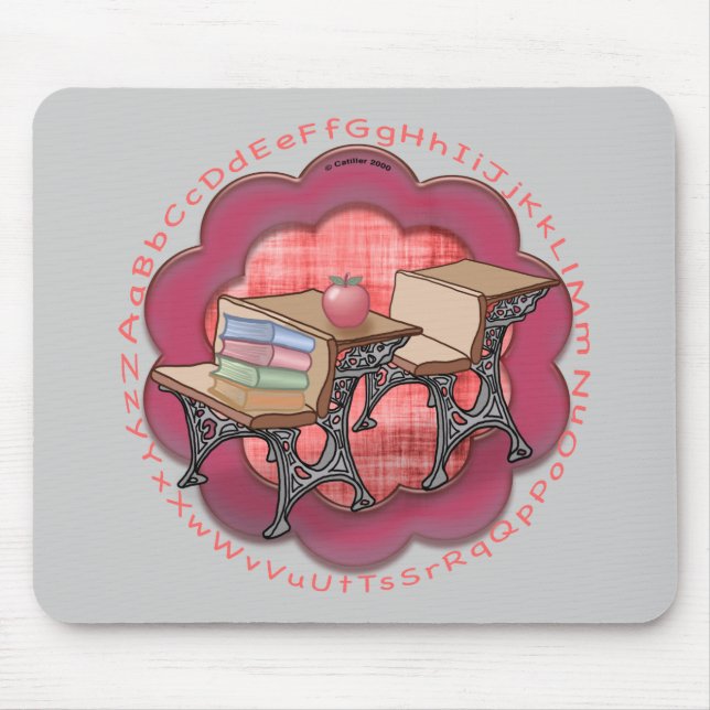 Mousepad Mesa de Professor da Escola (Frente)