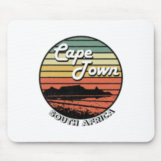 Mousepad Mesa do Cabo Montanha África do Sul Vintage