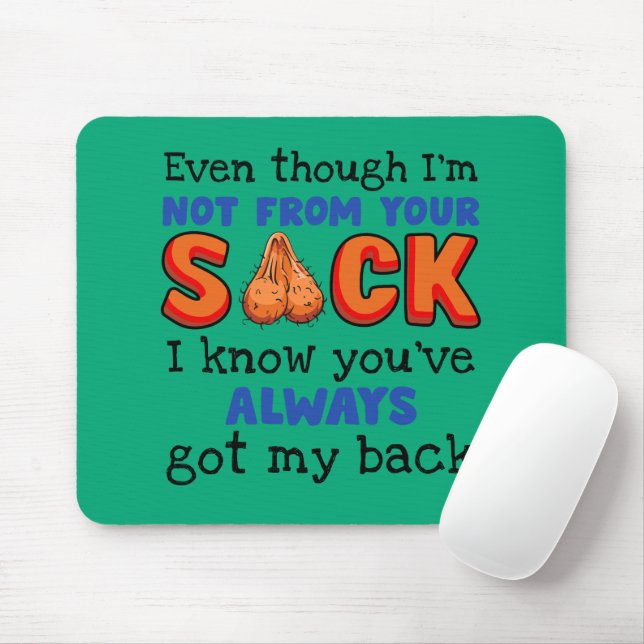 Mousepad Mesmo que não seja do seu saco, sei que você já (Com mouse)
