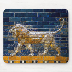 Mousepad Mesopotâmia antiga: Mouse de Leão Babilônico