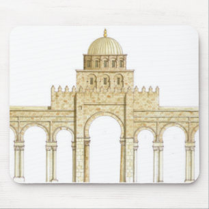 Mousepad Mesquita de Uqba. Kairouan Tunísia. Façade