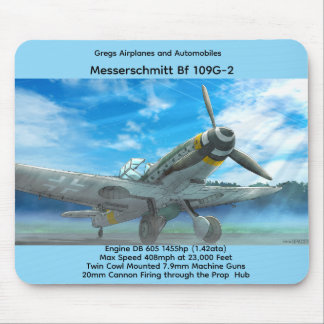 Mousepad Messerschmitt Bf 109G-2