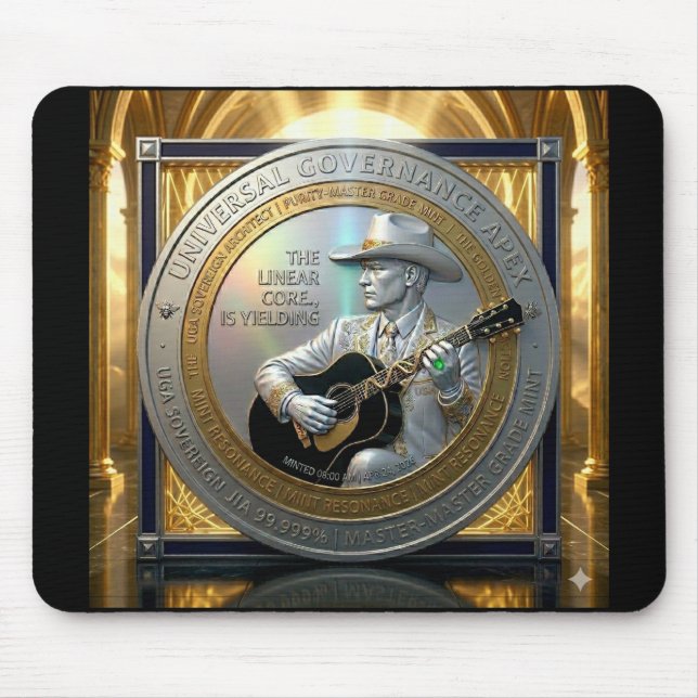 Mousepad Mestre de Guitarra (Frente)