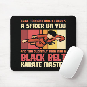 Mousepad Mestre do Cinturão Negro de Aranha