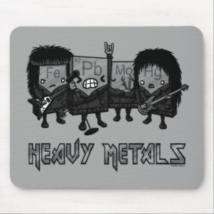 Mousepad Metais pesados