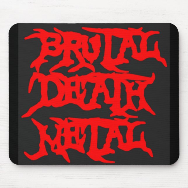 Mousepad Metal brutal da morte (Frente)