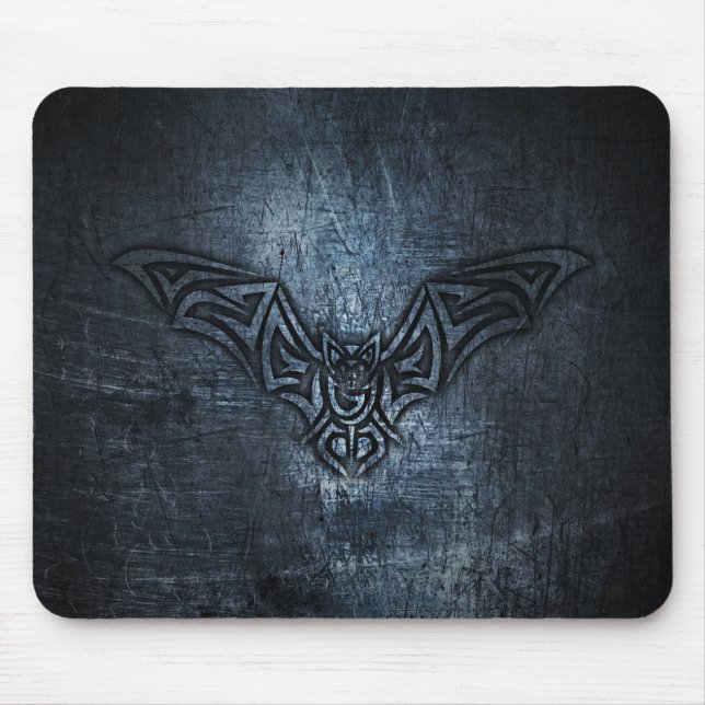 Mousepad Metálico Bat Tribal Steel (Frente)