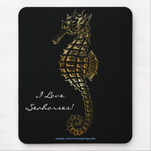 Mousepad Metálico SEA-HORSE 3D