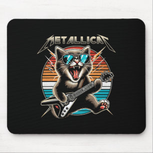 Mousepad Metallicat - Engraçado Cat 2