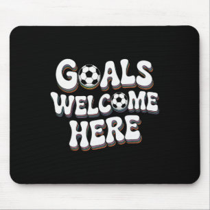 Mousepad Metas Bem-Vindas Aqui Futebol Retrô _2