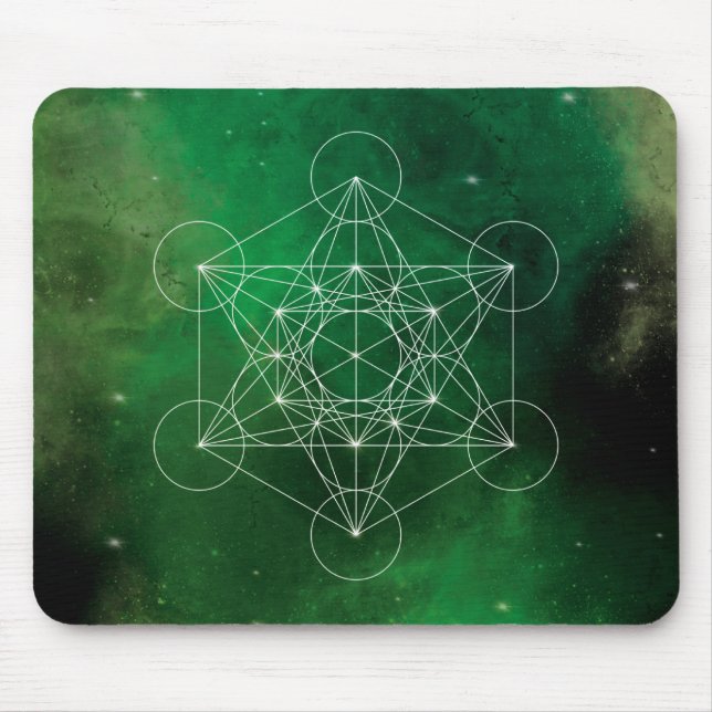 Mousepad Metatron verde (Frente)
