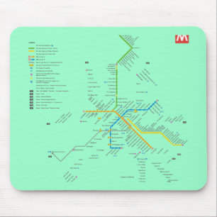 MOUSEPAD METRO DE ROMA