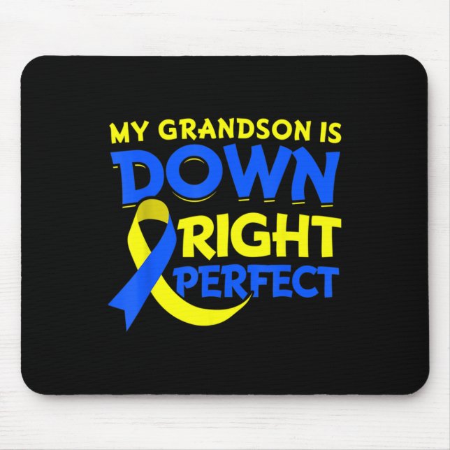 Mousepad Meu Avô Está Com A Síndrome Perfeita Para Baixo (Frente)