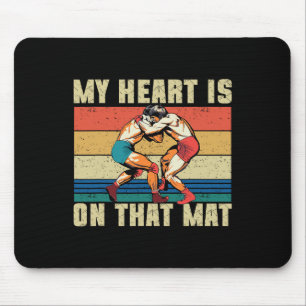 Mousepad Meu Coração Está Na Luta Mãe 1