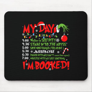 Mousepad Meu dia, eu sou Papais noeis de Natal, Natal, Nata