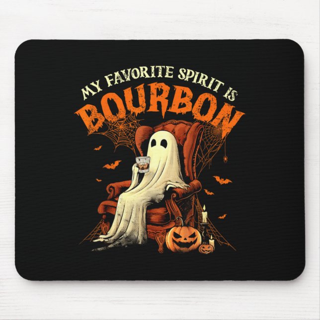 Mousepad Meu Espírito Favorito é Fantasma Engraçado de Hall (Frente)