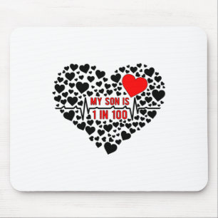 Mousepad Meu Filho Chd Guerreiro Mãe Doença Cardíaca Congên