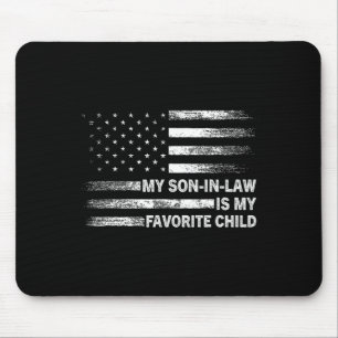 Mousepad Meu Genro É Meu Filho Favorito Bandeira Americana
