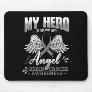 Mousepad Meu Herói É Meu Anjo Cérebro Tumor Neurocirurgiões