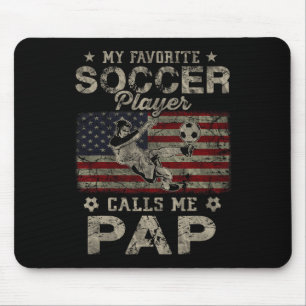 Mousepad Meu jogador de futebol favorito me chama de Pap Ba