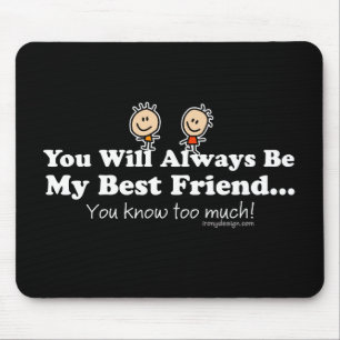 Mousepad Meu melhor amigo