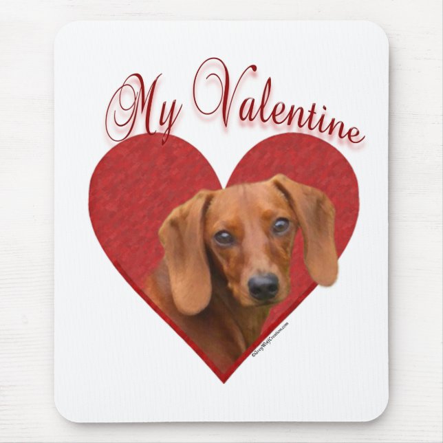 Mousepad Meu Namorados Dachshund (Frente)