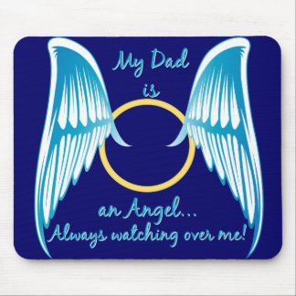 Mousepad Meu pai é um anjo