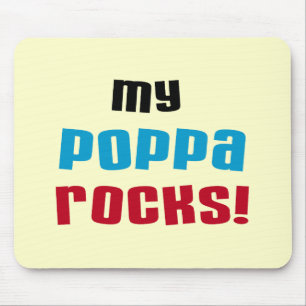 Mousepad Meu Poppa Rocks Camisetas e presentes