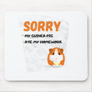 Mousepad Meu Porco-guineense Comeu Minha Camiseta Clássica